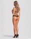 Боді Obsessive Euridia crotchless teddy XS/S SX3575 фото 3