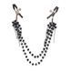 Зажимы для сосков Art of Sex - Nipple clamps Sexy Jewelry Black SO5864 фото 1