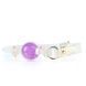 Кляп Liebe Seele Crystal Ball Gag - Purple (Large Ball) &mdash; фото 1