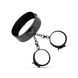 Наручники с ошейником Bedroom Fantasies: Collar & Wrist Cuffs, черные SO8805 фото 1