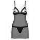 Сорочка Obsessive 865-CHE-1 chemise та стрінги S/M &mdash; фото 3