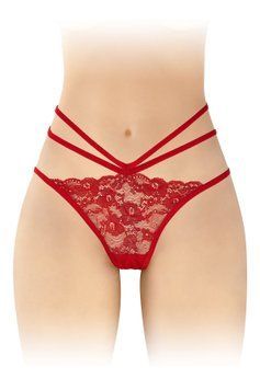 Трусики з відкритою попкою Fashion Secret Nadia Red SO4062 фото Купити Трусики з відкритою попкою Fashion Secret Nadia Black  Fashion Secret  331 грн