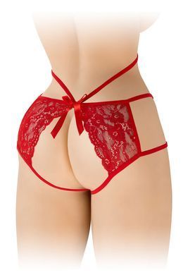 Трусики з відкритою попкою Fashion Secret Nadia Red SO4062 фото Купити Трусики з відкритою попкою Fashion Secret Nadia Black  Fashion Secret  331 грн
