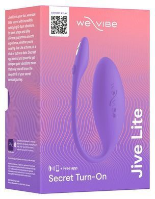 Смарт-віброяйце We-Vibe Jive Lite Purple, невеликий розмір SX2149 фото Купити Смарт-віброяйце We-Vibe Jive Lite Purple, невеликий розмір  We-Vibe (Канада) 3 880 грн