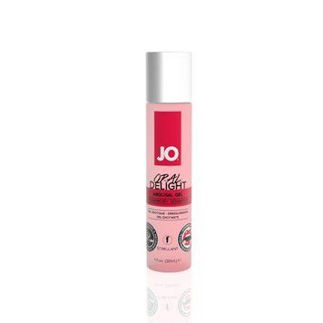 Гель для оральных ласк JO Oral Delight &mdash; Strawberry Sensation (30 мл), эффект холод-тепло SO1496 фото Купить   JO (США) 655 грн