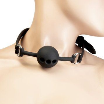 Кляп Punishment - Silicone Ball Gag - Black SX2233 фото Купити Кляп Punishment - Silicone Ball Gag - Black  Punishment (Канада) 923 грн