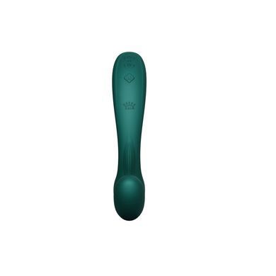 Вибратор-пульсатор с вакуумной насадкой Zalo &ndash; Talis G-Spot PulseWave Vibrator Turquoise Green SX0711 фото Купить   Zalo (США) 3 797 грн