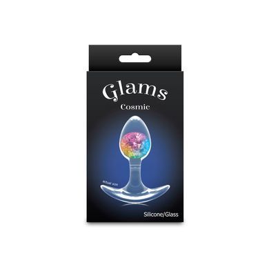 Анальна пробка NS Novelties Cosmic Glams - Small - Rainbow SX4337 фото Купити Анальна пробка NS Novelties Cosmic Glams - Small - Rainbow  NS Novelties (США) 929 грн