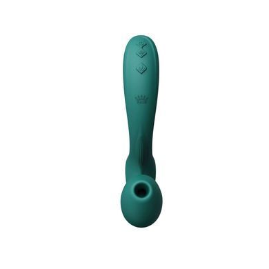 Вибратор-пульсатор с вакуумной насадкой Zalo &ndash; Talis G-Spot PulseWave Vibrator Turquoise Green SX0711 фото Купить   Zalo (США) 3 797 грн