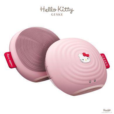 Електронна ультразвукова щітка для обличчя GESKE Sonic Facial Brush 4в1 by Hello Kitty pink HB0243 фото Купити Електронна ультразвукова щітка для обличчя GESKE Sonic Facial Brush 4в1 by Hello Kitty pink  GESKE 1 489 грн