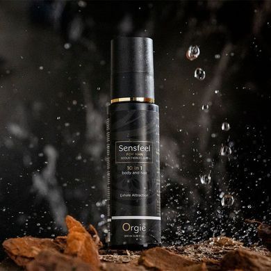 Лосьон с феромонами для тела и волос Orgie &ndash; Sensfeel Seduction Elixir 10 in 1 for Man (100 мл) SX1541 фото Купить   Orgie (Бразилія-Португалія) 1 108 грн