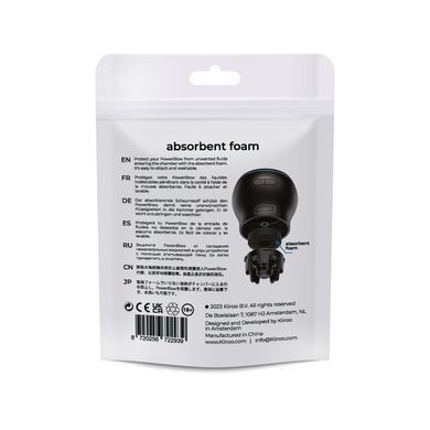 Поглинальна губка Kiiroo Powerblow Absorbent Foam 5 шт SX1225 фото Купити Поглинальна губка Kiiroo Powerblow Absorbent Foam 5 шт  Kiiroo (Нідерланди) 230 грн