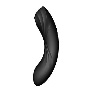 Вакуумный стимулятор с вибрацией Satisfyer Curvy Trinity 4 Black SO6119 фото Купить   Satisfyer (Німеччина) 2 217 грн