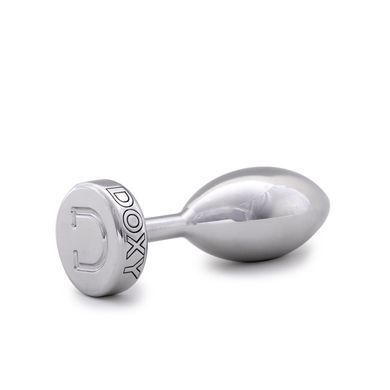Металлическая анальная пробка DOXY Butt Plug SMOOTH, гладкая, диаметр 3,3 см SO8030 фото Купить   Doxy (Великобританія) 2 337 грн