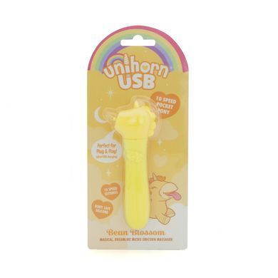 Вібратор-єдиноріжка Unihorn USB Bullet &ndash; Bean Blossom, віброкуля, USB-зарядка, 10 режимів SX2857 фото Купити Вібратор-єдиноріжка Unihorn USB Bullet &ndash; Bean Blossom, віброкуля, USB-зарядка, 10 режимів  Unihorn (Великобританія) 1 108 грн