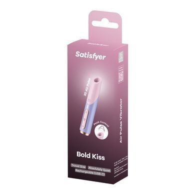Вакуумний стимулятор Satisfyer Bold Kiss Violet, магнітна технологія 3D Air Pulse, 30 режимів роботи SX2165 фото Купити Вакуумний стимулятор Satisfyer Bold Kiss Violet, магнітна технологія 3D Air Pulse, 30 режимів роботи  Satisfyer (Німеччина) 1 588 грн