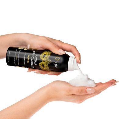 Масажна пінка Orgie &ndash; Acqua Croccante Monoi (150 мл), ефект бульбашок, що лопаються SX1491 фото Купити Масажна пінка Orgie &ndash; Acqua Croccante Monoi (150 мл), ефект бульбашок, що лопаються  Orgie 821 грн
