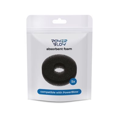 Поглинальна губка Kiiroo Powerblow Absorbent Foam 5 шт SX1225 фото Купити Поглинальна губка Kiiroo Powerblow Absorbent Foam 5 шт  Kiiroo (Нідерланди) 230 грн