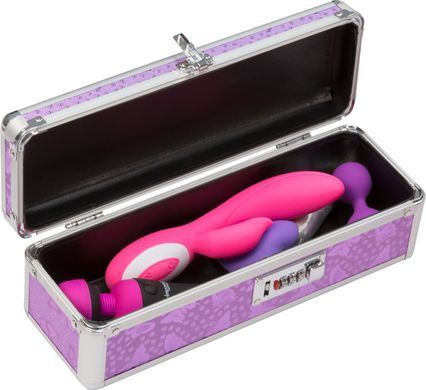 Кейс для хранения секс-игрушек BMS Factory - The Toy Chest Lokable Vibrator Case с кодовым замком SO5562 фото Купить   BMS (Канада) 1 657 грн