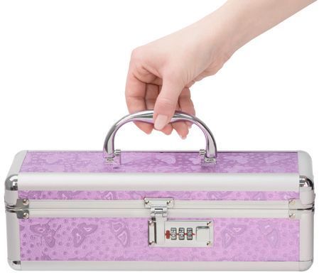 Кейс для хранения секс-игрушек BMS Factory - The Toy Chest Lokable Vibrator Case с кодовым замком SO5562 фото Купить   BMS (Канада) 1 657 грн