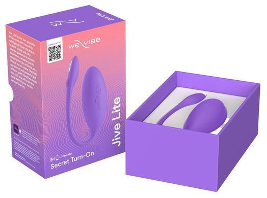 Смарт-віброяйце We-Vibe Jive Lite Purple, невеликий розмір SX2149 фото Купити Смарт-віброяйце We-Vibe Jive Lite Purple, невеликий розмір  We-Vibe (Канада) 3 880 грн