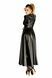 Сукня-плащ з мокрим ефектом Noir Handmade F128C Powerwetlook gown coat, M (м'яте паковання!!!) SX0014-R фото 4