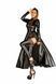 Сукня-плащ з мокрим ефектом Noir Handmade F128C Powerwetlook gown coat, M (м'яте паковання!!!) SX0014-R фото 3