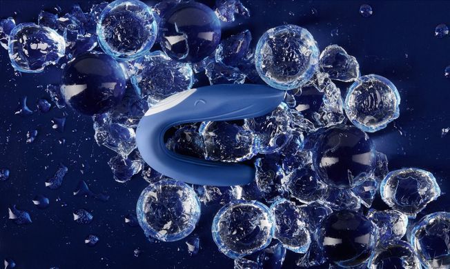 Вибратор для пар Satisfyer Double Whale с двумя моторчиками SO1643 фото Купить   Satisfyer (Німеччина) 1 265 грн