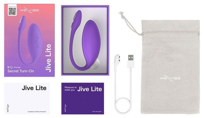 Смарт-віброяйце We-Vibe Jive Lite Purple, невеликий розмір SX2149 фото Купити Смарт-віброяйце We-Vibe Jive Lite Purple, невеликий розмір  We-Vibe (Канада) 3 880 грн