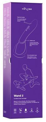 Смарт-вибромассажер We-Vibe Wand 2 Purple, очень мощный, функция Smart Silence SX2150 фото Купить   We-Vibe (Канада) 5 173 грн