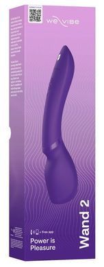 Смарт-вибромассажер We-Vibe Wand 2 Purple, очень мощный, функция Smart Silence SX2150 фото Купить   We-Vibe (Канада) 5 173 грн