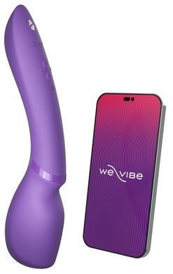 Смарт-вибромассажер We-Vibe Wand 2 Purple, очень мощный, функция Smart Silence SX2150 фото Купить   We-Vibe (Канада) 5 173 грн