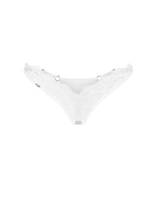 Трусики Obsessive Arrowel White crotchless thong S/M SX2591 фото Купити Трусики Obsessive Arrowel White crotchless thong S/M  Obsessive (Польща) 821 грн