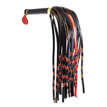 Флоггер LOCKINK SEVANDA Red & Black Braided Tail Flogger SX0876 фото Купить   LOCKINK (Китай) 1 339 грн
