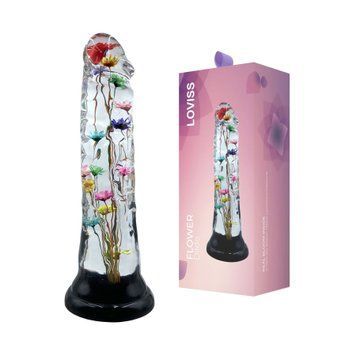 Дилдо Loviss Helichrysum Dildo, справжні квітки безсмертника всередині SX3990 фото Купити Дилдо Loviss Helichrysum Dildo, справжні квітки безсмертника всередині  Loviss (США) 2 419 грн
