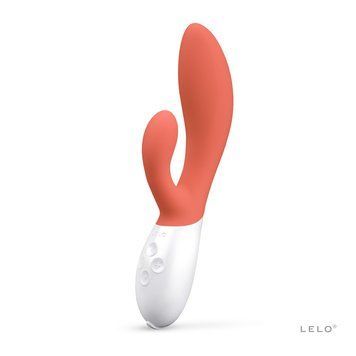 Вибратор-кролик LELO Ina 3 Coral, 10 режимов вибрации, мощный мотор SO8078 фото Купить   Lelo (Швеція) 9 239 грн