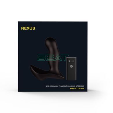 Массажер простаты Nexus Beat с пульсирующей жемчужиной и вибрацией SO4804 фото Купить   Nexus (Великобританія) 8 315 грн