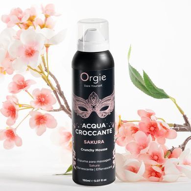 Масажна пінка Orgie &ndash; Acqua Croccante Sakura (150 мл), ефект бульбашок, що лопаються SX1492 фото Купити Масажна пінка Orgie &ndash; Acqua Croccante Sakura (150 мл), ефект бульбашок, що лопаються  Orgie 821 грн