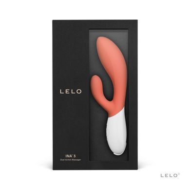 Вібратор-кролик LELO Ina 3 Coral, 10 режимів вібрації, потужний мотор SO8078 фото Купити Вібратор-кролик LELO Ina 3 Coral, 10 режимів вібрації, потужний мотор  Lelo (Швеція) 9 239 грн
