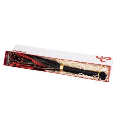Флогер LOCKINK SEVANDA Red & Black Braided Tail Flogger, червоно-чорний, хвости з вузликами SX0876 фото Купити Флогер LOCKINK SEVANDA Red & Black Braided Tail Flogger, червоно-чорний, хвости з вузликами  LOCKINK (Китай) 1 339 грн