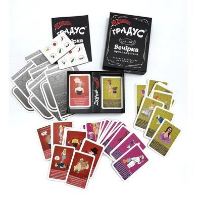 Застольная игра для компании &laquo;Підвищуй Градус&raquo; (UA) SO7127 фото Купить   Bombat Game  507 грн