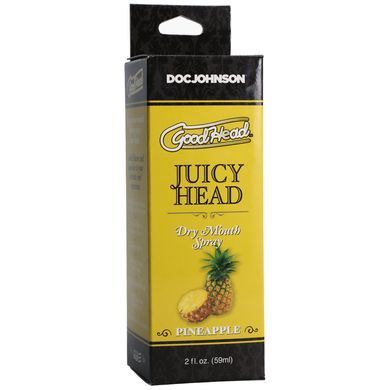 Увлажняющий оральный спрей Doc Johnson GoodHead &ndash; Juicy Head Dry Mouth Spray &ndash; Pineapple 59мл SO6066 фото Купить   Doc Johnson (США) 886 грн