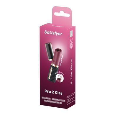 Вакуумный стимулятор Satisfyer Pro 2 Kiss, магнитная технология 3D Air Pulse, 30 режимов, крышечка SX2166 фото Купить   Satisfyer (Німеччина) 1 588 грн