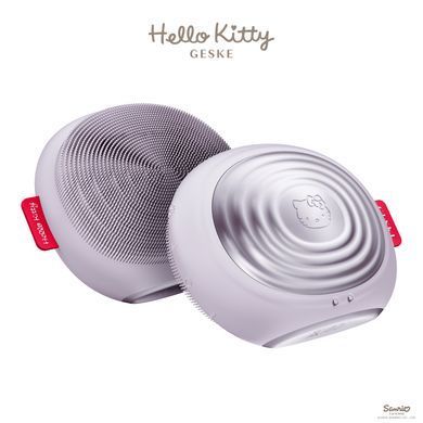 Електронна ультразвукова термощітка для обличчя GESKE Sonic Thermo Facial Brush 5в1 by Hello Kitty purple HB0244 фото Купити Електронна ультразвукова термощітка для обличчя GESKE Sonic Thermo Facial Brush 5в1 by Hello Kitty purple  GESKE 2 559 грн