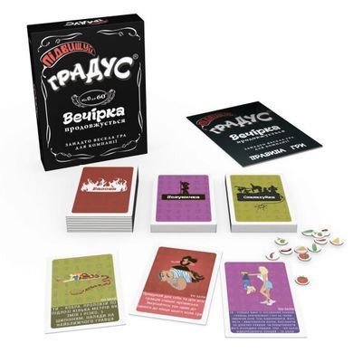 Застольная игра для компании &laquo;Підвищуй Градус&raquo; (UA) SO7127 фото Купить   Bombat Game  507 грн