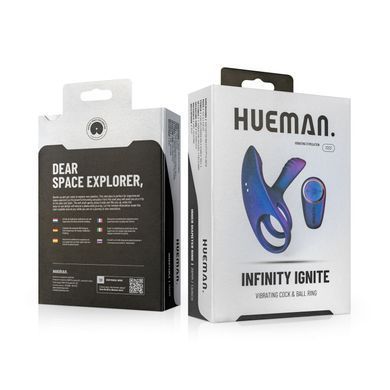 Ерекційне віброкільце Hueman - Infinity Ignite Vibrating Cock Ring SX3890 фото Купити Ерекційне віброкільце Hueman - Infinity Ignite Vibrating Cock Ring  Hueman (Нідерланди) 3 199 грн