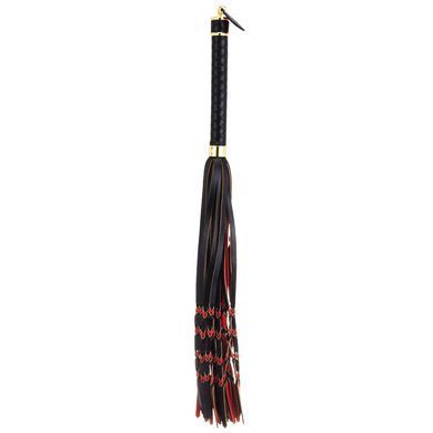 Флогер LOCKINK SEVANDA Red & Black Braided Tail Flogger, червоно-чорний, хвости з вузликами SX0876 фото Купити Флогер LOCKINK SEVANDA Red & Black Braided Tail Flogger, червоно-чорний, хвости з вузликами  LOCKINK (Китай) 1 339 грн