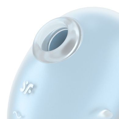 Вакуумный клиторальный стимулятор с вибрацией Satisfyer Cutie Ghost Blue SX0572 фото Купить   Satisfyer (Німеччина) 1 903 грн