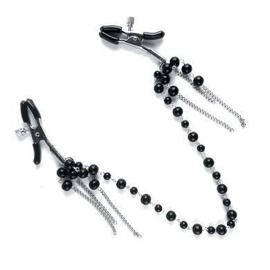 Зажимы для сосков Art of Sex - Nipple clamps Afina Black SO5866 фото Купить   Art of Sex  664 грн