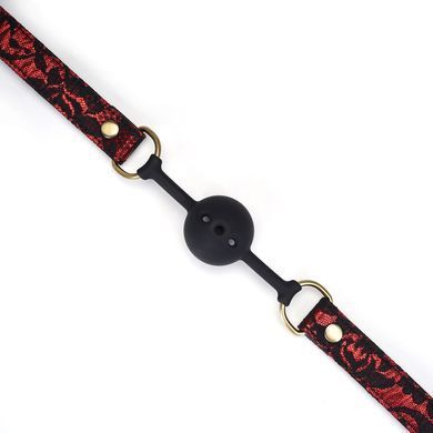 Повітропроникний кляп Liebe Seele Victorian Garden Ball Gag SO9470 фото Купити Повітропроникний кляп Liebe Seele Victorian Garden Ball Gag  Liebe Seele (Японія) 1 653 грн